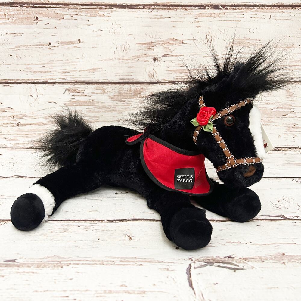WELLS FARGO Vintage 2009 Pasadena Tournament of Roses Parade Black Al Pony